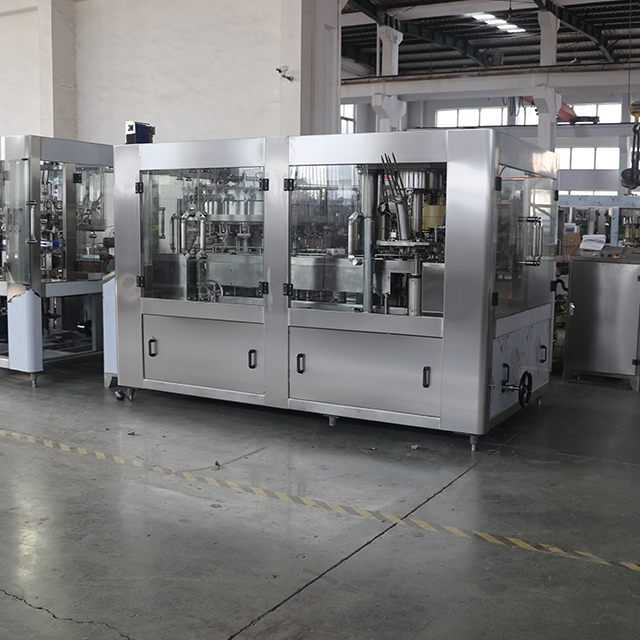 Tin Bottle 3 in 1 Beer Filling Machine