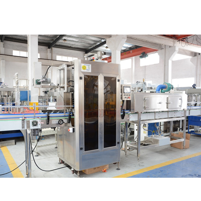9000BPH High Quality Shrink Sleeve Labeling Machine For Beverage Lines