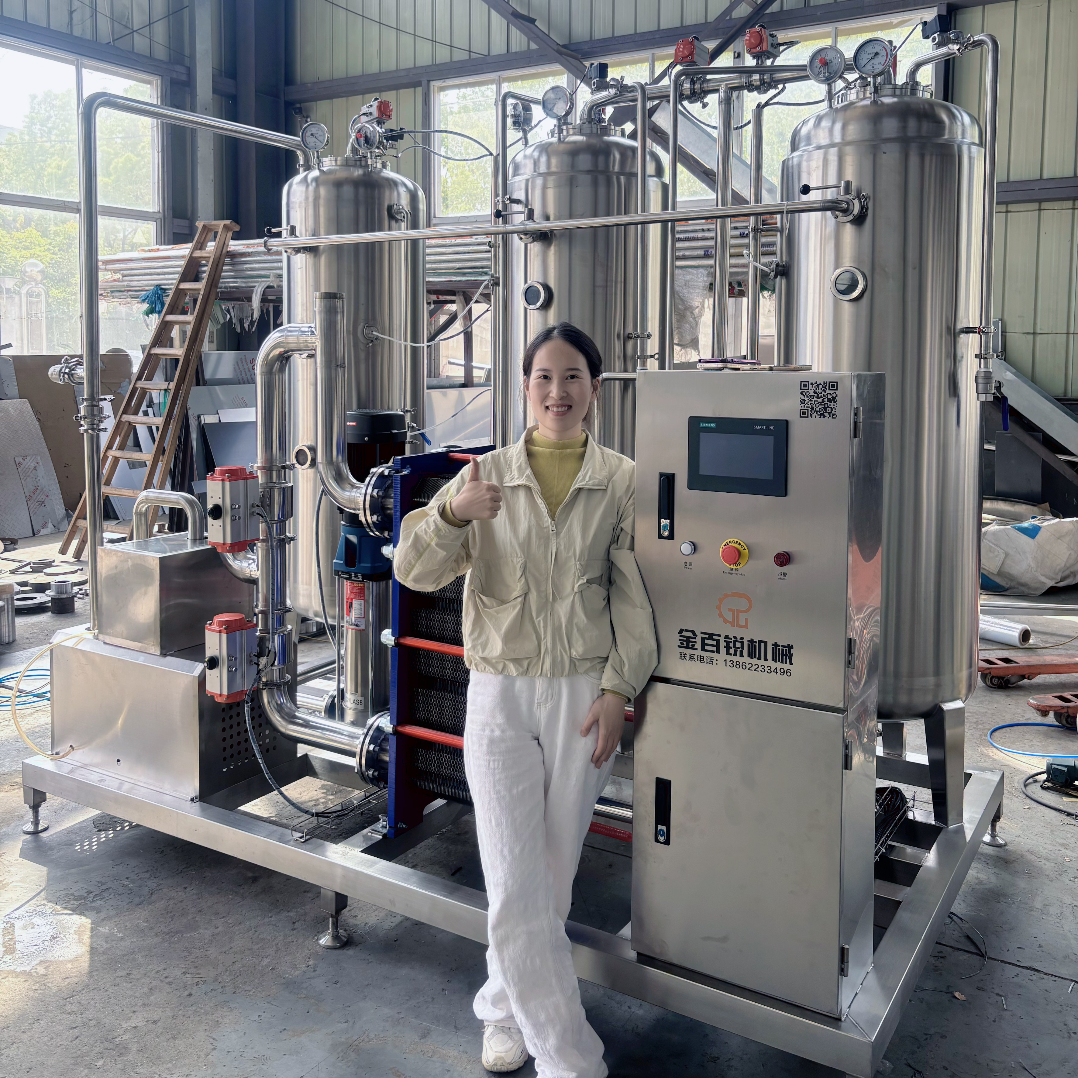 CO2 MIXING SYSTEM DELIVDERED FOR CHINA CUSTOMER 