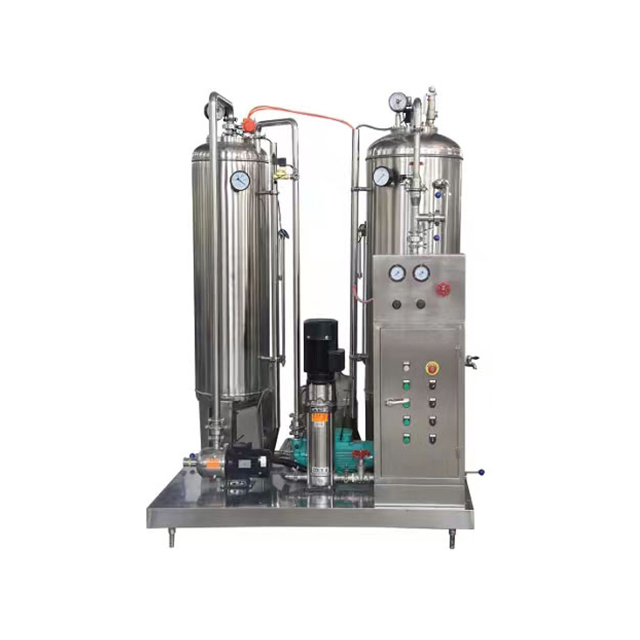CSD Carbonated Soft Drink Beverage CO2 Mixing Machine