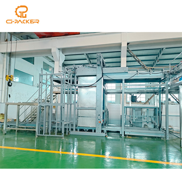TIN OR CAN Bottle DePalletizer For Beverage Filling Lines