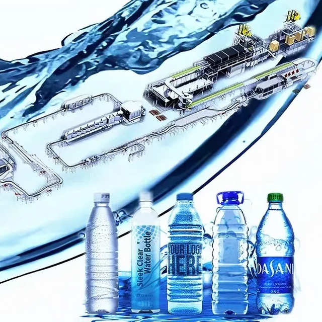 High Speed Automatic Small Bottled Water Filling Line Purified Water Filling Machine Mineral Water Production Line 