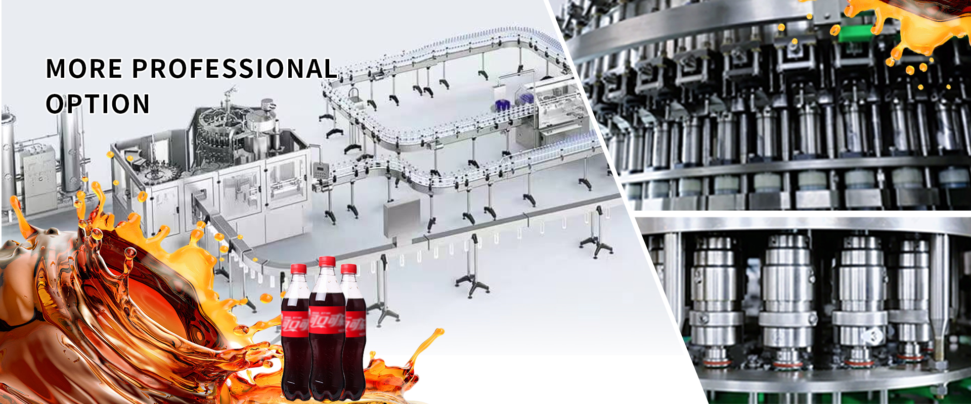 Automated drink production line 