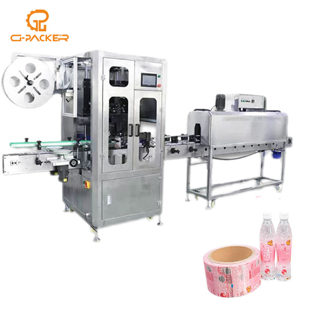 Lowe Label Cost Shrink Sleeve Labeling Machine For Bottled Water Filling Lines 