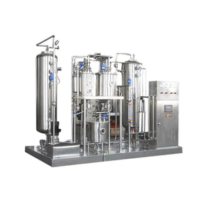 Automatic Carbonated Drinks Processing System Sparking Water Making Machine 