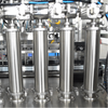 automatic linear pistion filling machine for 800-1600BPH beverage filling lines