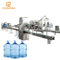 900 BPH Automatic 5 Gallon Filling lines 