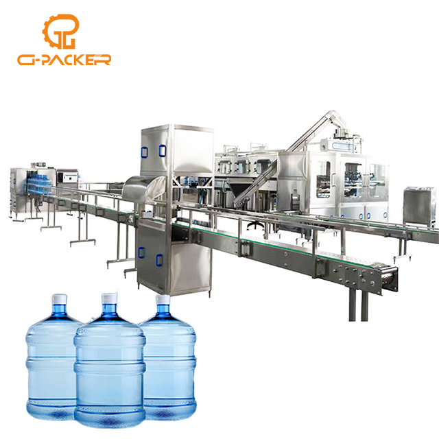 900 BPH Automatic 5 Gallon Filling lines 