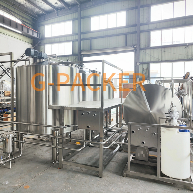  Blending System And CIP Cleaning System