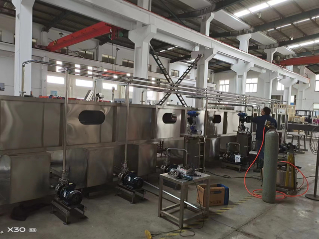 Automatic High Speed Pasteurizer Sterlizer Tunnel For Beer Filling Line