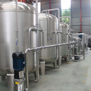Water Treatment System For Water Filling Lines