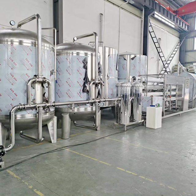 Water treatment system for Purified Water manufacturer 