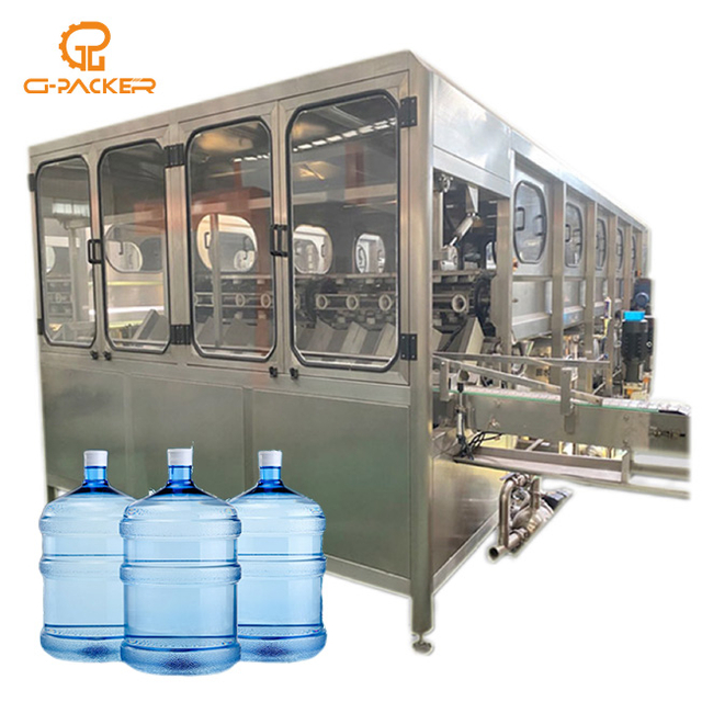 1200 BPH Automatic 5 Gallon Rising Filling &capping System 