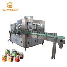 Tin Filling Machine for Beverage Filling Line Canned Cola Filling Machine 