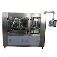 Automatic 3 in 1 Piston Filling Valve Sauces Filling And Capping Machine Rinsing Filling And Capping Machine