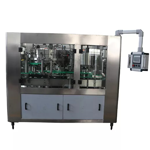 Automatic 3 in 1 Piston Filling Valve Sauces Filling And Capping Machine Rinsing Filling And Capping Machine
