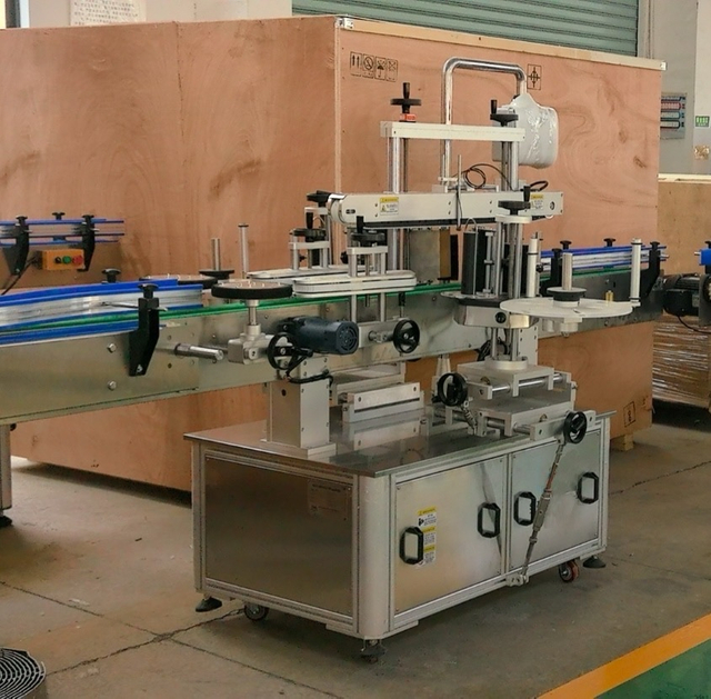 2 Adhesive Labels Labeling Machine for Bottled Water 